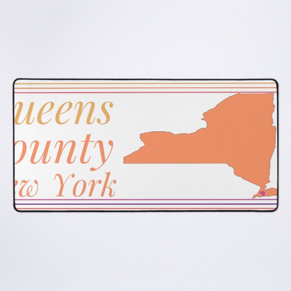 Item preview, Queens County New York Highlighted on State Map designed and sold by TheIconSmith.
