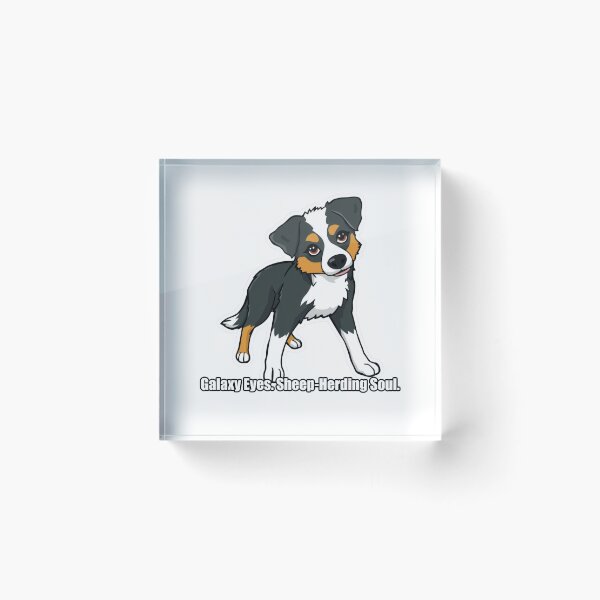Item preview, Australian Shepherd - Galaxy Eyes Sheep Herding Soul - Funny Aussie Gift designed and sold by pawdrops.