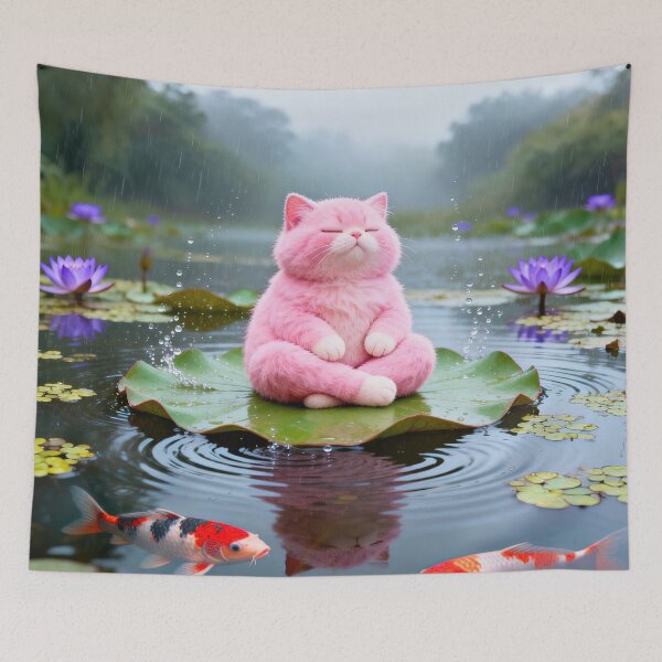 Item preview, Pink Serenity 001 designed and sold by boStudio.