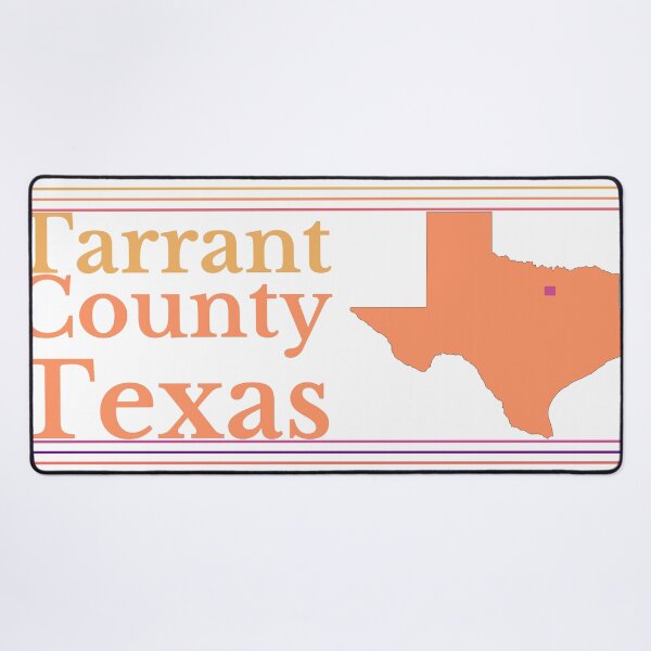 Item preview, Tarrant County Texas Highlighted on State Map designed and sold by TheIconSmith.
