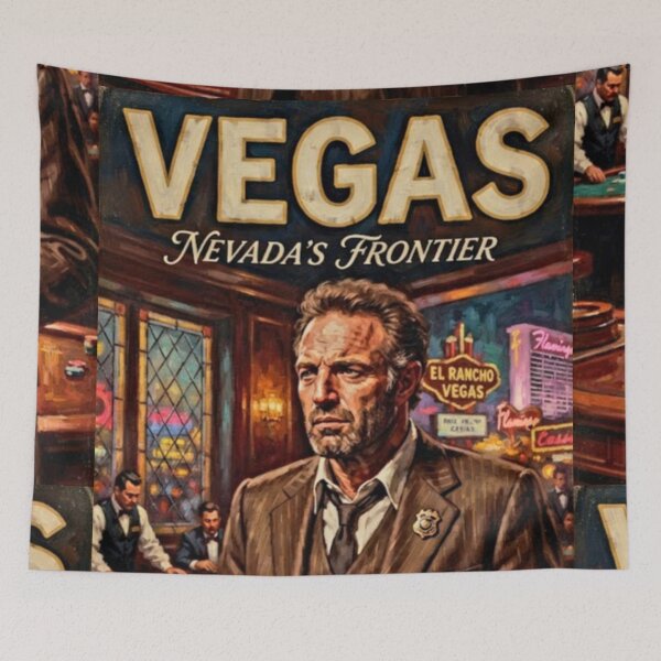 Item preview, Vegas Nevada's Frontier Fine Art Tribute designed and sold by Art's Diner.