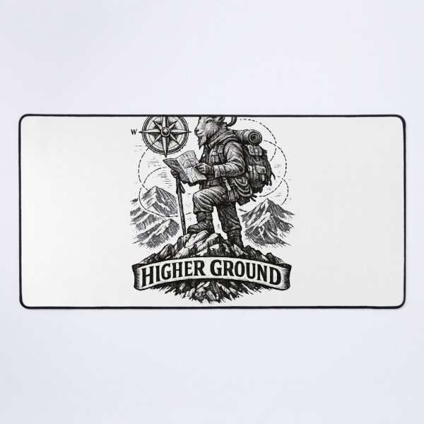 Artikelvorschau, Higher Ground Mountain Goat entworfen und verkauft von TheRealTaria.