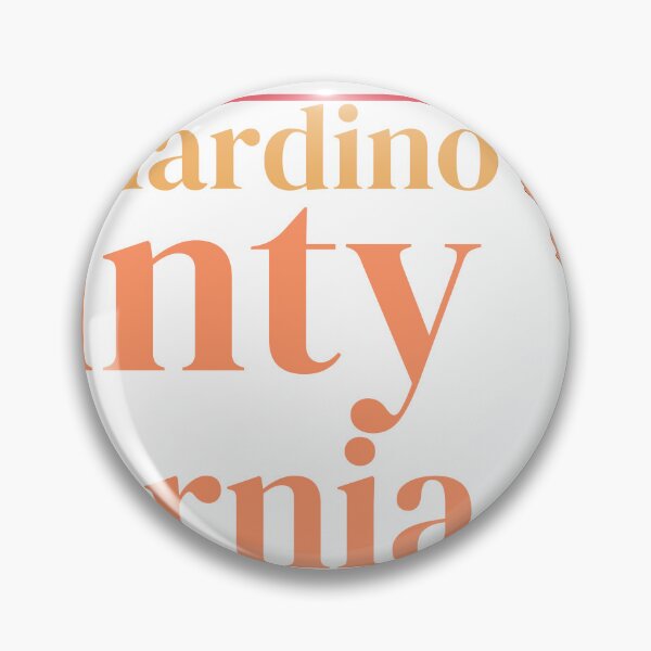 Item preview, San Bernardino County California Highlighted on State Map designed and sold by TheIconSmith.