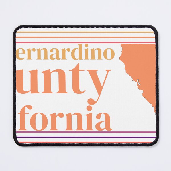 Item preview, San Bernardino County California Highlighted on State Map designed and sold by TheIconSmith.
