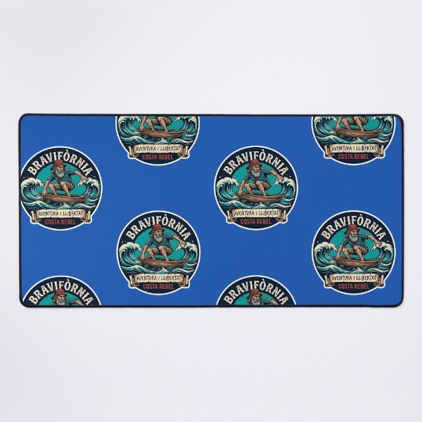 Item preview, Bravifornia - Costa Rebel | Catalan Fisherman Skate Sticker designed and sold by TerradVents.
