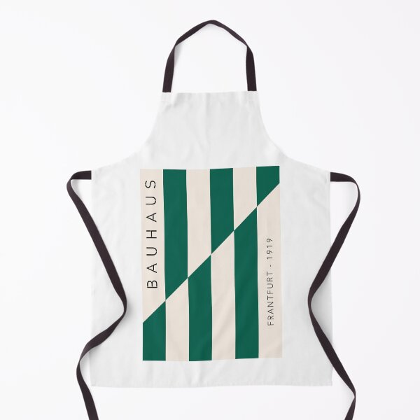 Item preview, Bauhaus Frankfurt Green Geometric Stripe designed and sold by FaizArtShop.
