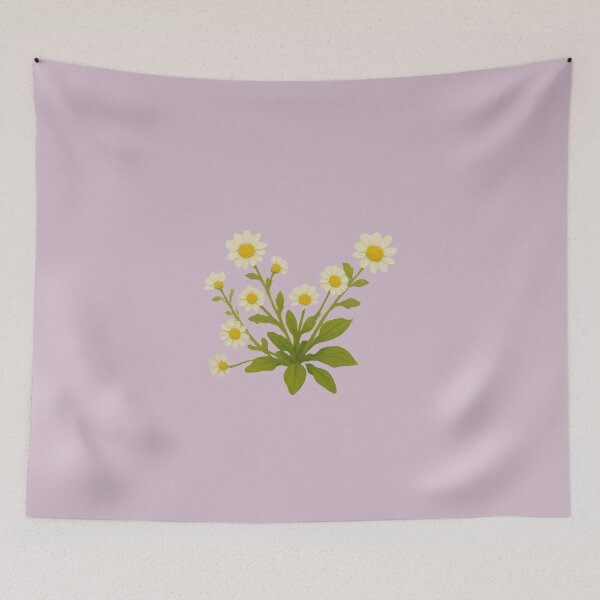 Item preview, White Wild Daisies designed and sold by LumivoCraft.