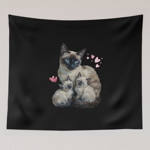Item preview, Siamese cat mom  designed and sold by Fateh-Kro ⭐⭐⭐⭐⭐.
