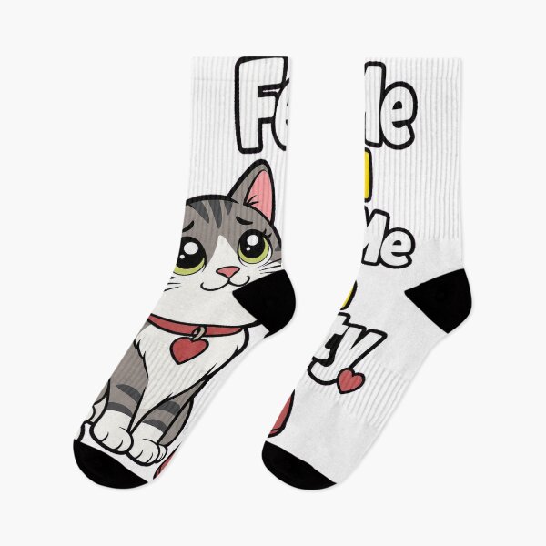 Item preview, Feed Me And Tell Me I'm Pretty Funny Cat designed and sold by VisualArtsOasis.