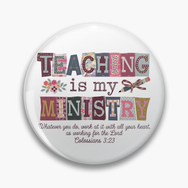 Item preview, Teaching Is My Ministry designed and sold by kar buncles.