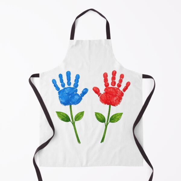 Item preview, Colorful Handprint Flowers Artistic Kids Craft Design designed and sold by myforestfog.