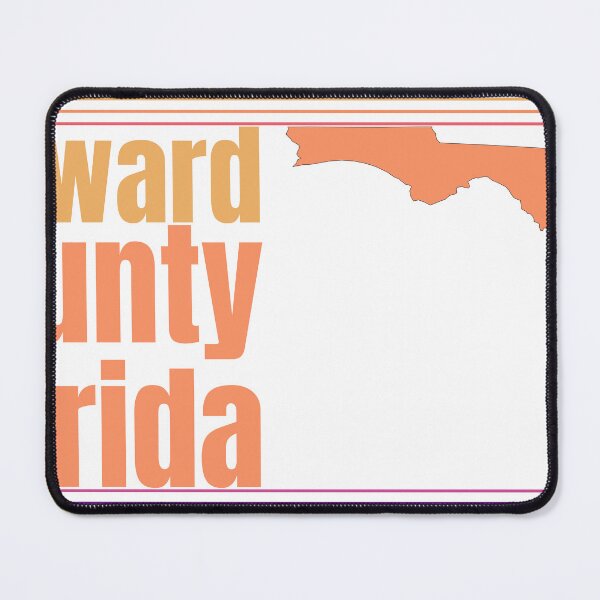 Item preview, Broward County Florida Highlighted on State Map designed and sold by TheIconSmith.