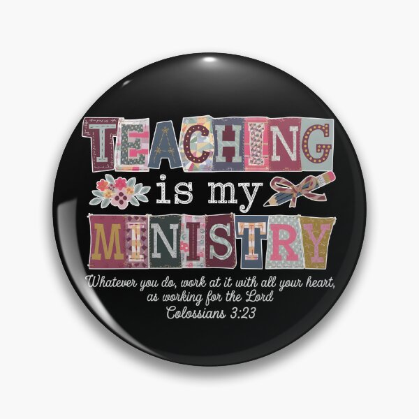 Item preview, Teaching Is My Ministry designed and sold by kar buncles.
