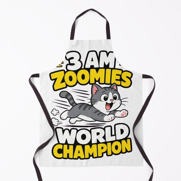 Item preview, 3 AM Zoomies World Champion Funny Cat designed and sold by VisualArtsOasis.