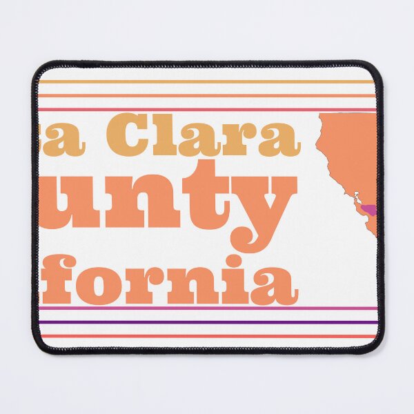Item preview, Santa Clara County California Highlighted on State Map designed and sold by TheIconSmith.