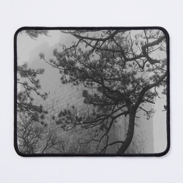 Item preview, Medieval Stone Tower Hidden in Foggy Pines designed and sold by EllenNortt.