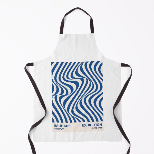 Item preview, Bauhaus Frankfurt Blue Optical Illusion designed and sold by FaizArtShop.