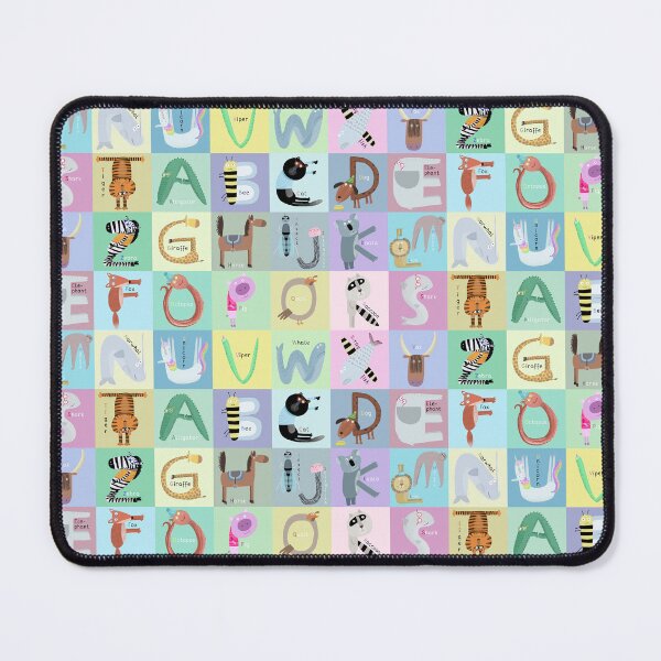 Item preview, Cute Alphabet Critters designed and sold by Carla Daly.