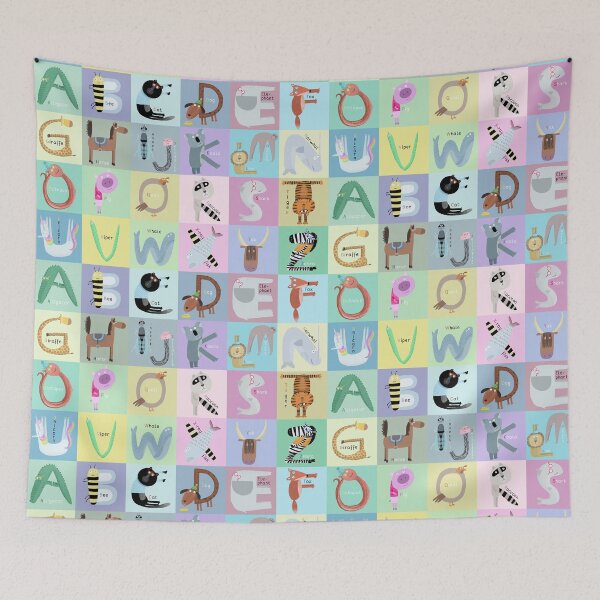 Item preview, Cute Alphabet Critters designed and sold by Carla Daly.