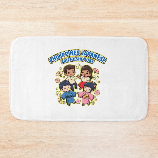 Item preview, Philippines Japanese Friendship Day Cute Kawaii Kids designed and sold by SiarheiYur.