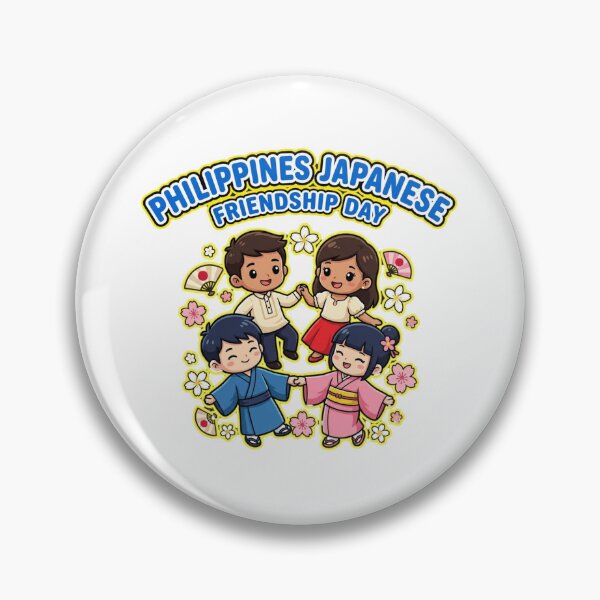 Item preview, Philippines Japanese Friendship Day Cute Kawaii Kids designed and sold by SiarheiYur.