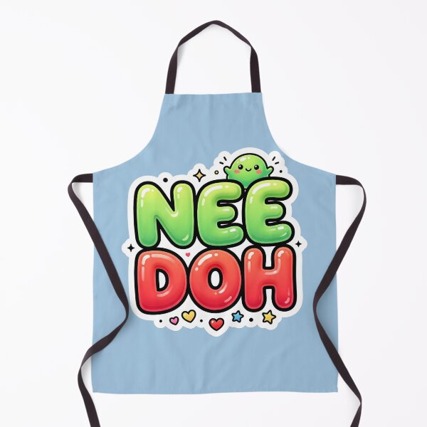 Item preview, Cute Nee Doh Inspired Bubble Letter Sticker | Kawaii Glossy Typography | Sensory Squishy Aesthetic designed and sold by Bhaskar Digital Art.