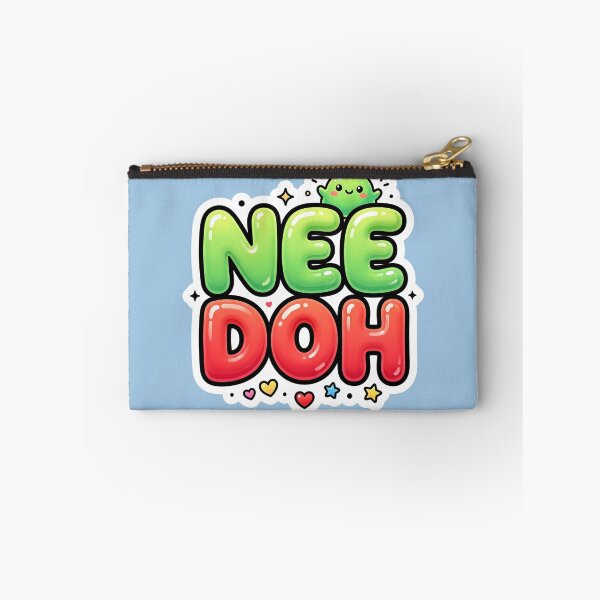 Item preview, Cute Nee Doh Inspired Bubble Letter Sticker | Kawaii Glossy Typography | Sensory Squishy Aesthetic designed and sold by Bhaskar Digital Art.