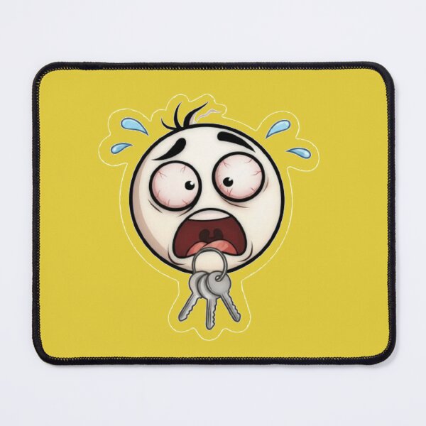 Item preview, Oops Murphy - Lost Keys Panic - Funny Character Graphic designed and sold by oopsmurphy.