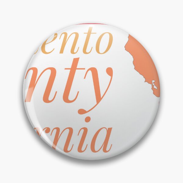 Item preview, Sacramento County California Highlighted on State Map designed and sold by TheIconSmith.