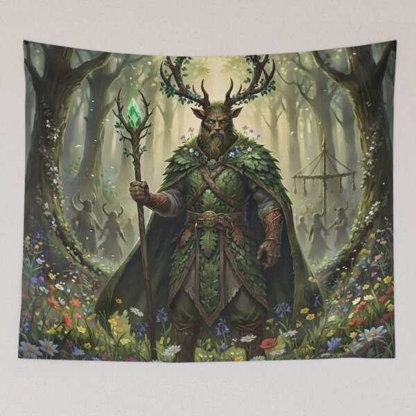 Item preview, The Oak King - Sovereign of light and summer solstice designed and sold by NeyhineAngelionShop.