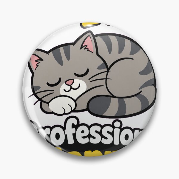 Item preview, Professional Napper Funny Cat designed and sold by VisualArtsOasis.