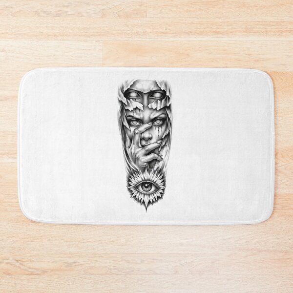 Item preview, Surreal Hidden Face All Seeing Eye Art designed and sold by RoyalDeluxGo.