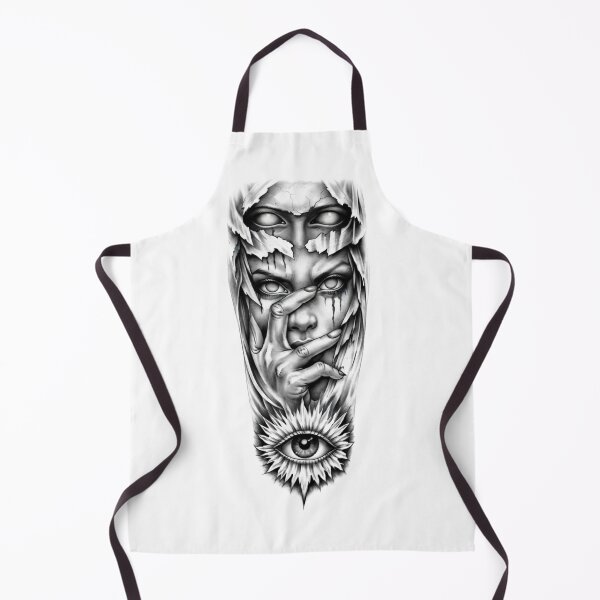 Item preview, Surreal Hidden Face All Seeing Eye Art designed and sold by RoyalDeluxGo.
