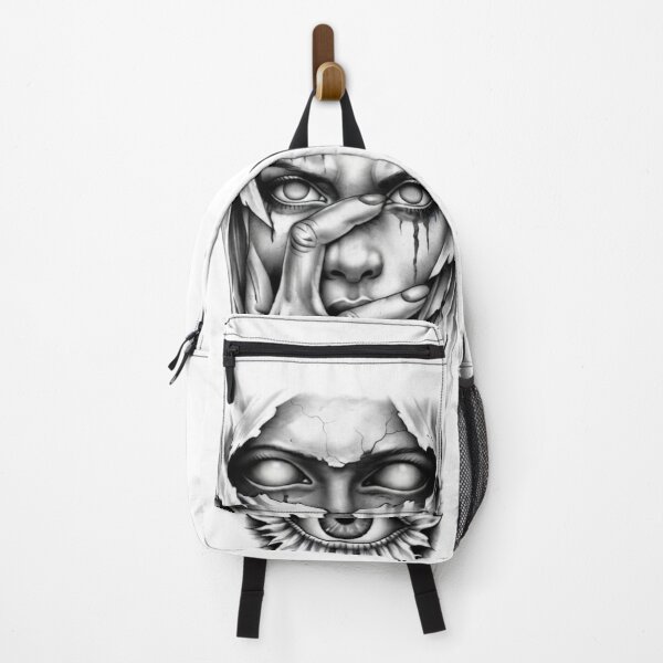 Item preview, Surreal Hidden Face All Seeing Eye Art designed and sold by RoyalDeluxGo.