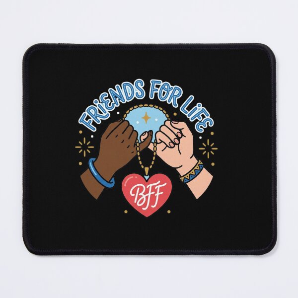 Item preview, For Life BFF Heart Pinky Promise Design designed and sold by SiarheiYur.