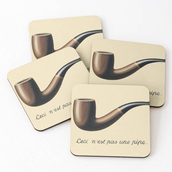 Item preview, René Magritte – The Treachery of Images (Ceci n'est pas une pipe) (1929) designed and sold by VenusArt7.