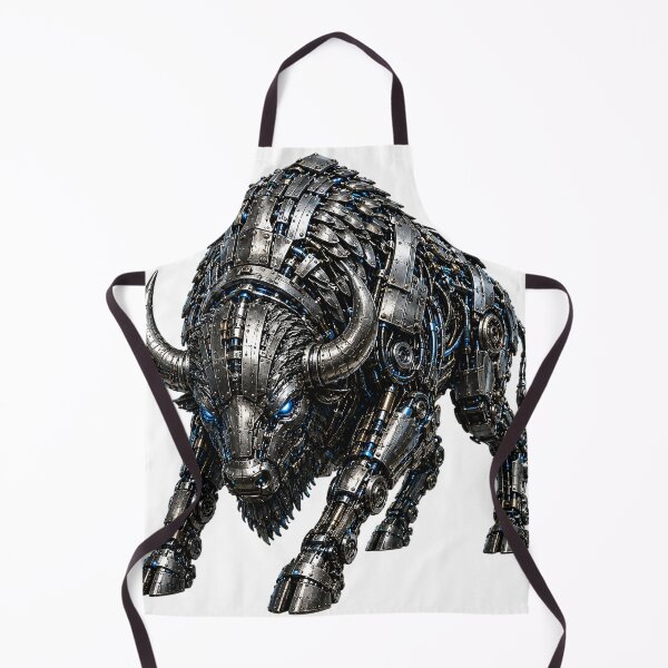 Item preview, Steel Bison V5 – Industrial Cyber Bison Robot | Mechanical Buffalo | Steelcoat Studio designed and sold by SteelCoat Studio.