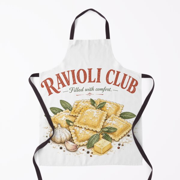 Item preview, Ravioli Club Italian Pasta Design designed and sold by cookingtherapy.