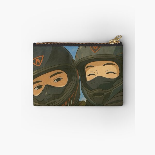 Item preview, Biker Couple Aesthetic Anime Motorcycle Art designed and sold by     Pink Chaos Club.