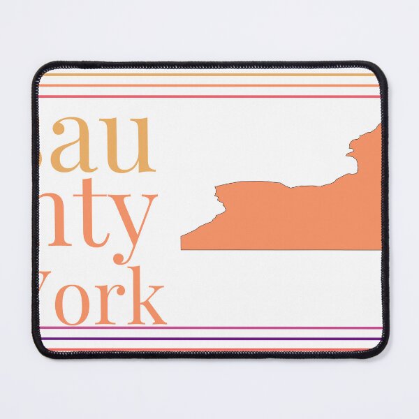 Item preview, Nassau County New York Highlighted on State Map designed and sold by TheIconSmith.