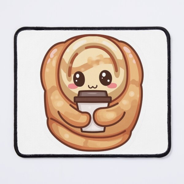 Item preview, Coffee Croissant Sticker – French Bakery Pastry with Coffee Cup Vinyl Decal for Laptop, Water Bottle, Journal, Planner & Cafe Lovers designed and sold by Pandey14.