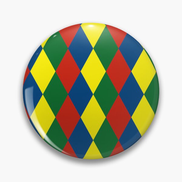 Item preview, Narrowboat Harlequin Diamonds Pattern designed and sold by HotHibiscus.