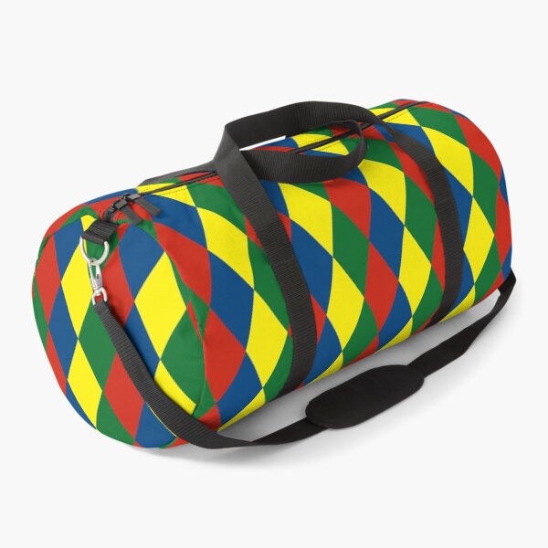 Item preview, Narrowboat Harlequin Diamonds Pattern designed and sold by HotHibiscus.