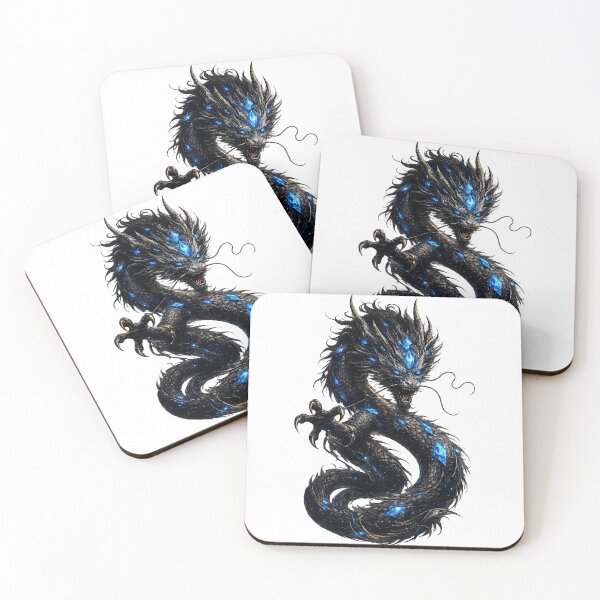 Item preview, Celestial Guardian Dragon – Blue Crystal Guardian | Fantasy Dragon Art T-Shirt designed and sold by TravelJH.