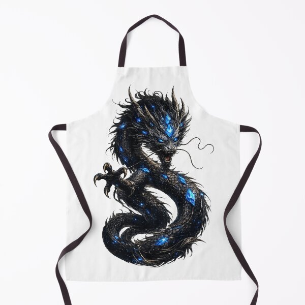 Item preview, Celestial Guardian Dragon – Blue Crystal Guardian | Fantasy Dragon Art T-Shirt designed and sold by TravelJH.