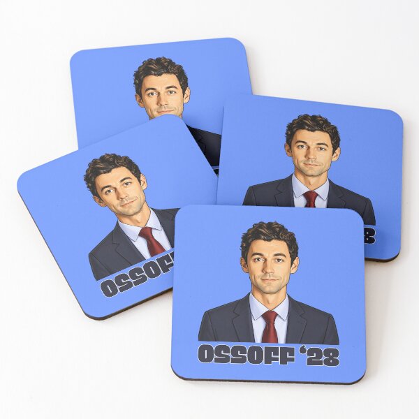 Item preview, Ossoff ’28 Presidential Campaign Portrait designed and sold by SimplyJasper.