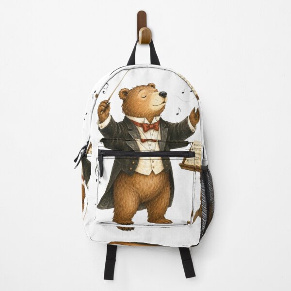Item preview, Woodland Bear Orchestra Conductor designed and sold by Snurly.