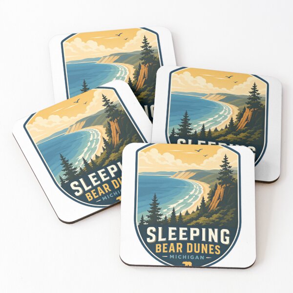Item preview, Sleeping Bear Dunes Michigan National Lakeshore Travel Hiking Souvenir designed and sold by Simsimah26Parks.