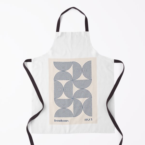 Item preview, Bauhaus Navy Blue Line Art Geometric designed and sold by FaizArtShop.