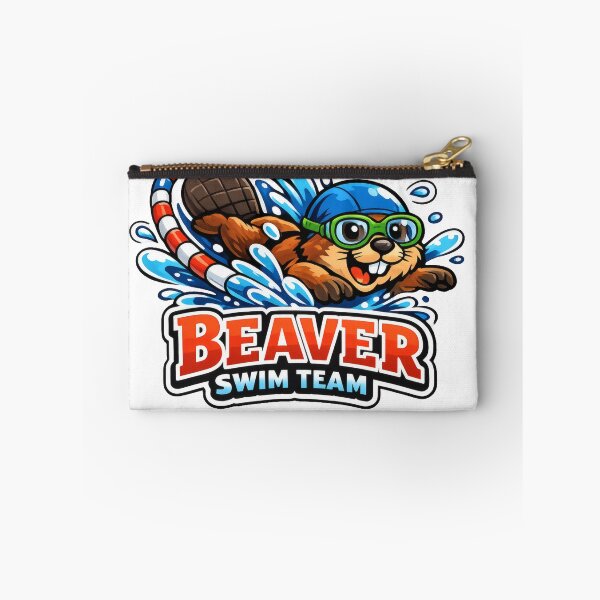 Item preview, Beaver Swim Team Retro Sports Mascot designed and sold by TheRealTaria.
